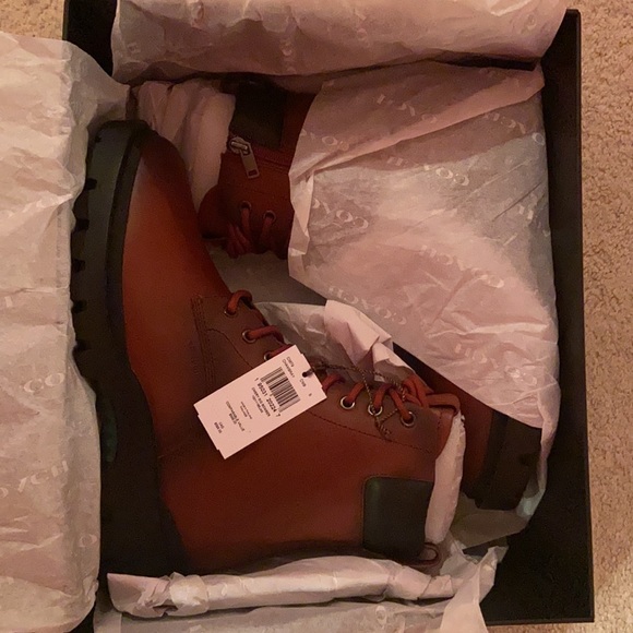 Red Mocha CitySole Coach Boot - Picture 2 of 6